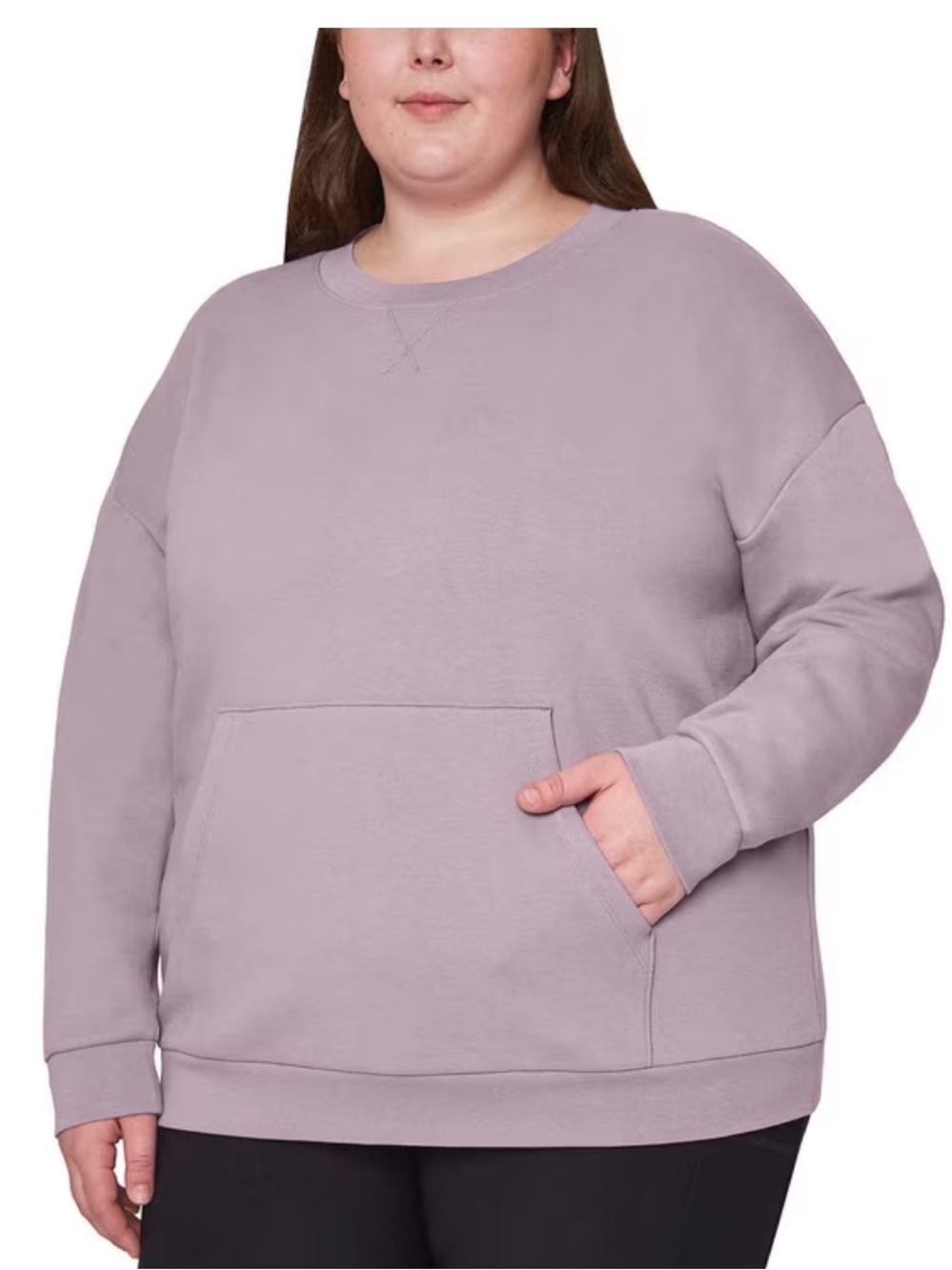 Mondetta Lavender Crewneck Pullover sweatshirt